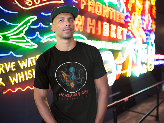 Surf the Edge – Tentacle Rider Tee